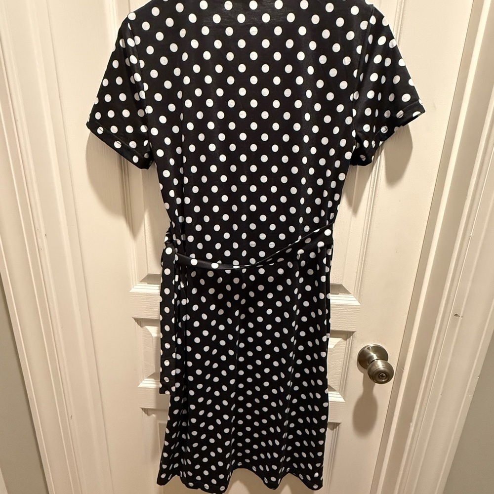 LYRUR Black and White Sheath Midi Dress size L - Picture 6 of 10